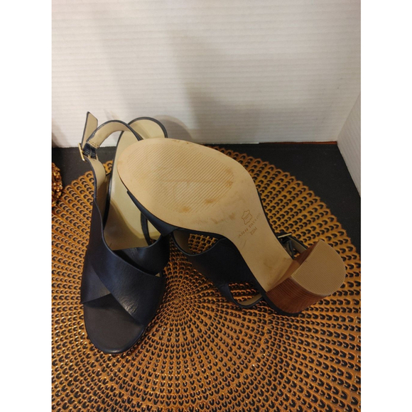 Ann Taylor Leather Peep Toes Size 7.5 - Picture 6 of 6